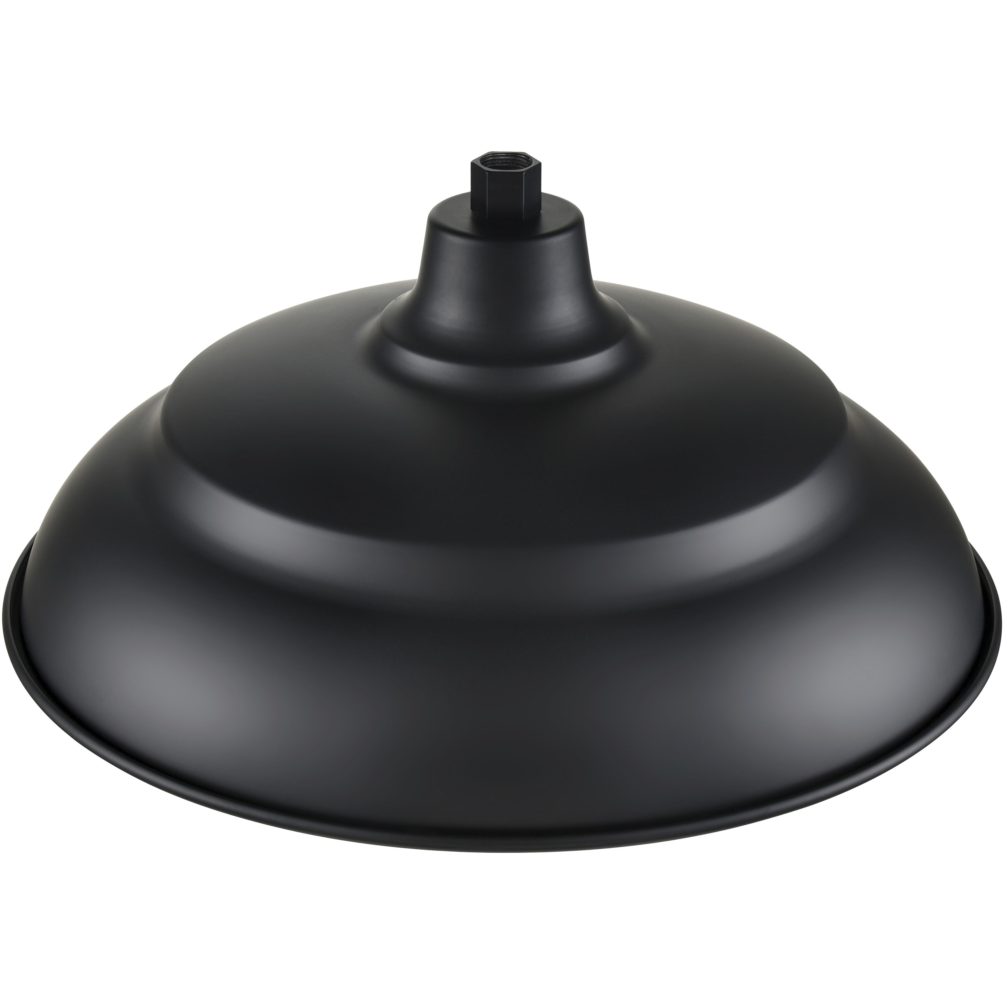 R Series Satin Black 20 inch Aluminum Warehouse Shade